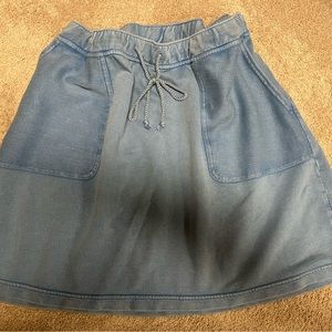 J Jill casual blue summer skirt in XL. NWT.